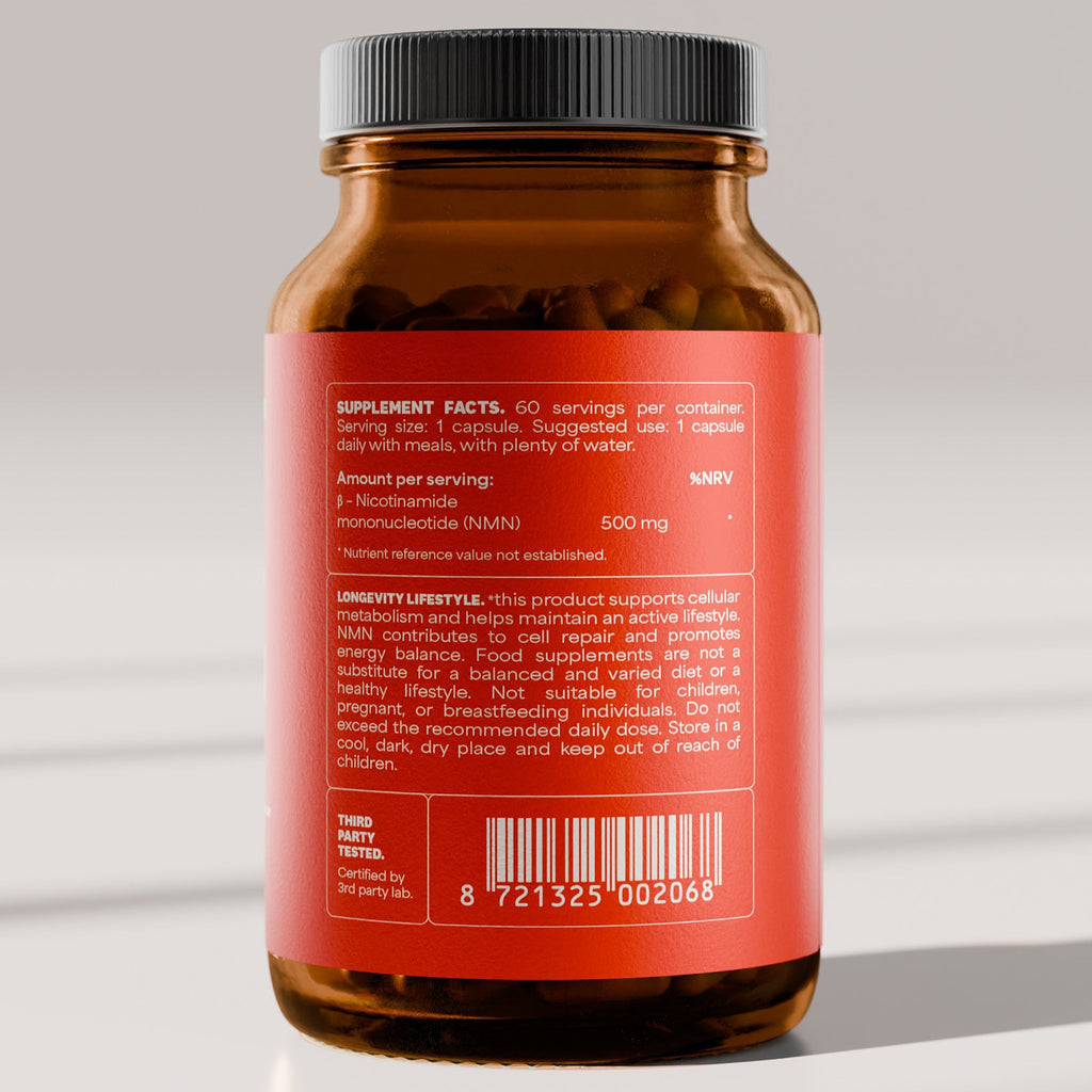 NMN capsules rear | Get Supps