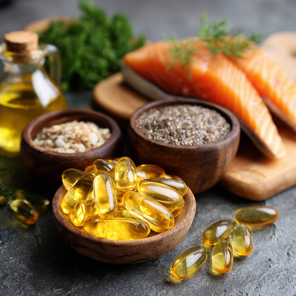 Omega 3 fish oil softgels | Get Supps